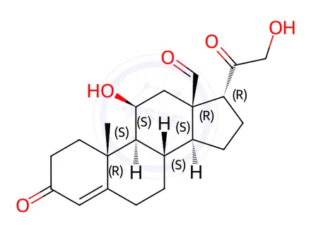 Chemical structure of Aldosterone Impurity 8