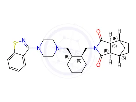 Chemical structure of Lurasidone Impurity 42