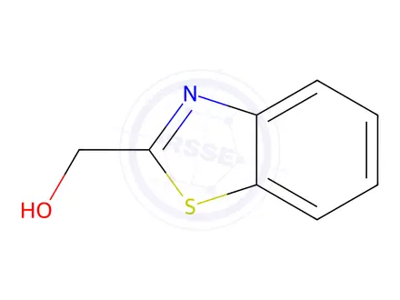 Chemical structure of 2-(Hydroxymethyl)benzothiazole