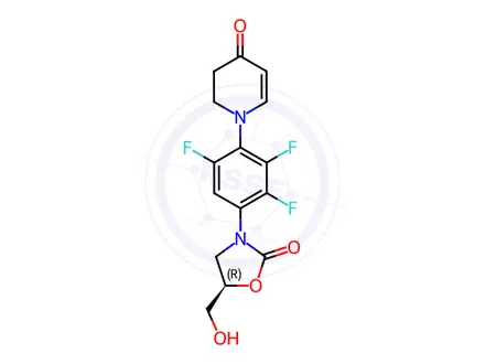 Chemical structure of Contezolid Impurity 7