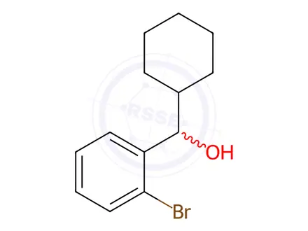 Chemical structure of (2-Bromophenyl)(cyclohexyl)methanol