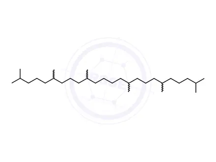 Chemical structure of Squalane