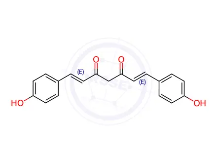 Chemical structure of (1E,6E)-Bisdemethoxycurcumin