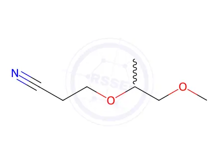 Chemical structure of 3-(2-Methoxy-1-methylethoxy)propanenitrile