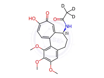 Chemical structure of Colchiceine-d3