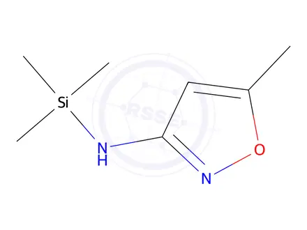 Chemical structure of 5-Methyl-N-(trimethylsilyl)isoxazol-3-amine