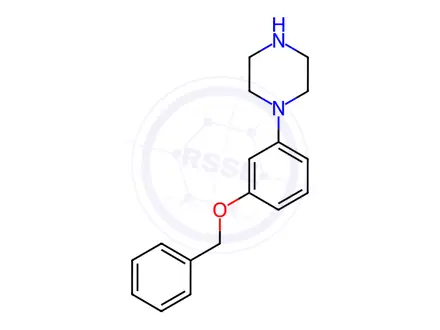 Chemical structure of 1-(3-Benzyloxy-Phenyl)-Piperazine
