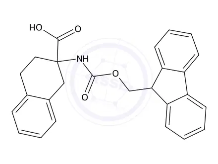 Chemical structure of Fmoc-Atc-OH