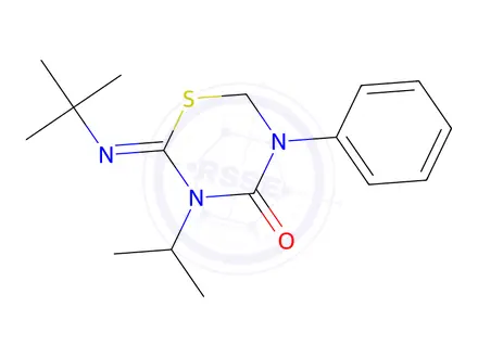 Chemical structure of Buprofezin