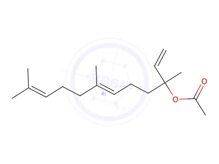 Chemical structure of NEROLIDYL ACETATE