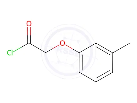 Chemical structure of (3-Methylphenoxy)acetyl chloride
