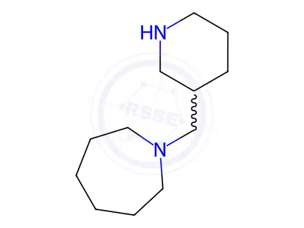 Chemical structure of 1-(piperidin-3-ylmethyl)azepane dihydrochloride