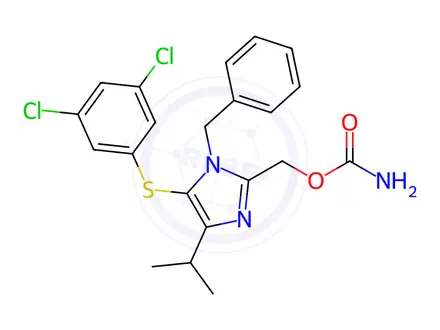 Chemical structure of Capravirine Impurity 5
