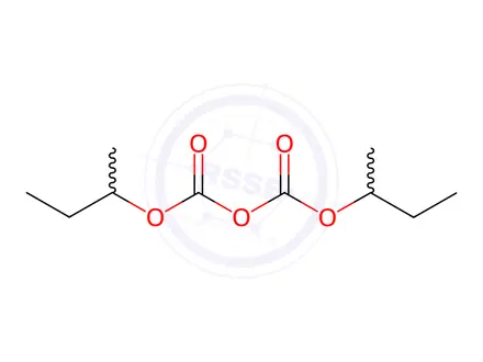 Chemical structure of Picaridin Impurity 2((Di-sec-butyl Dicarbonate)
