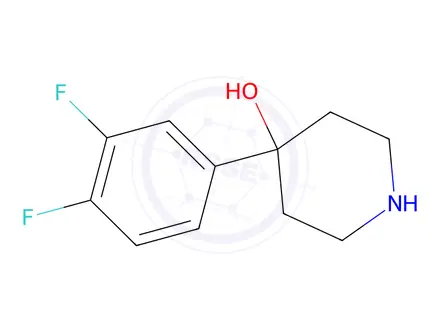 Chemical structure of 4-(3,4-DIFLUOROPHENYL)-4-PIPERIDINOL