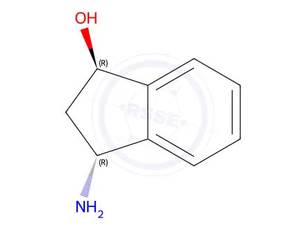 Chemical structure of (R,R)-trans-3-Amino-1-indanol