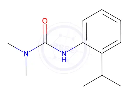 Chemical structure of 3-(2-Isopropylphenyl)-1,1-dimethylurea