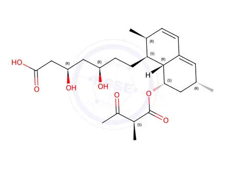 Chemical structure of Keto Lovastatin Hydroxy Acid