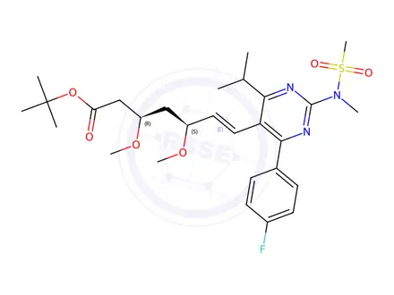 Chemical structure of Rosuvastatin Impurity 149