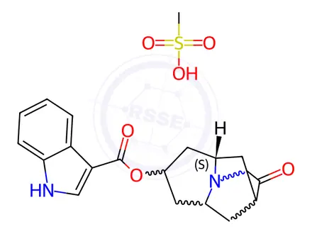 Chemical structure of Dolasetron Mesylate