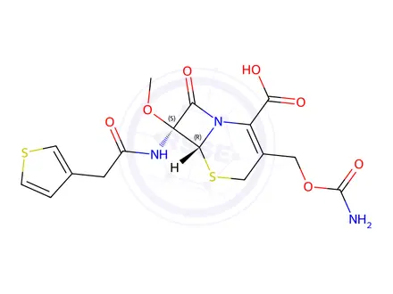 Chemical structure of Cefoxitin EP Impurity I