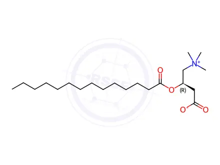 Chemical structure of carnitine