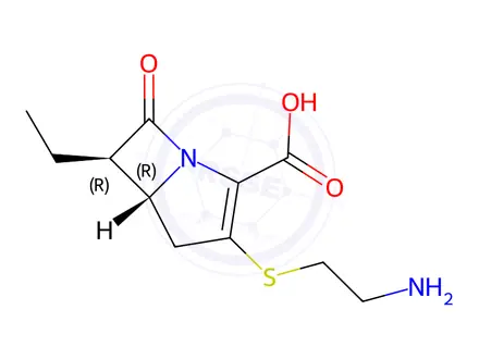 Chemical structure of Imipenem Impurity 131