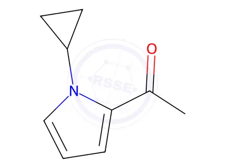 Chemical structure of 1-(1-Cyclopropyl-1H-pyrrol-2-yl)ethanone
