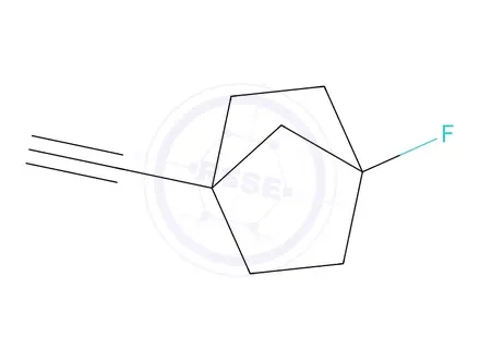 Chemical structure of 1-Ethynyl-4-fluorobicyclo[2.2.1]heptane