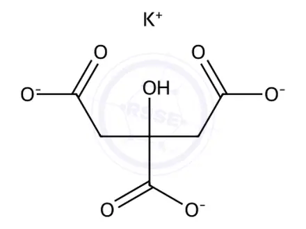 Chemical structure of Bismuth Subcitrate Potassium Reference Standard