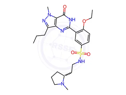 Chemical structure of Udenafil Impurity 11