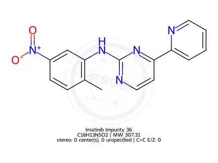 Chemical structure of Imatinib Impurity 134