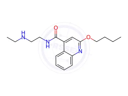 Chemical structure of Desethyl-Cinchocaine