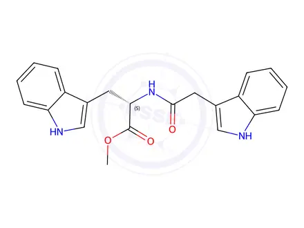 Chemical structure of Indole-3-acetyl-L-tryptophan Methyl Ester