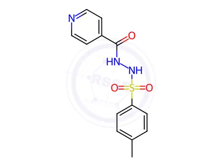 Chemical structure of N'-[(p-Tolyl)sulfonyl]isonicotinic hydrazide