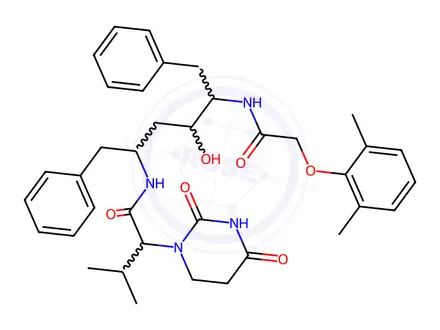 Chemical structure of Lopinavir Metabolite M-1