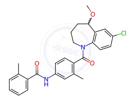 Chemical structure of Tolvaptan Impurity 144