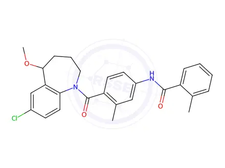 Chemical structure of Tolvaptan Impurity 144