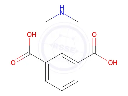 Chemical structure of Isophthalic Acid