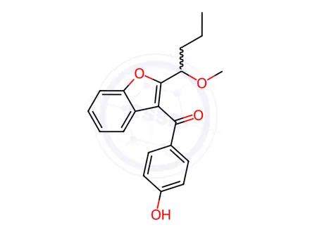 Chemical structure of Amiodarone Hydrochloride Impurity 15