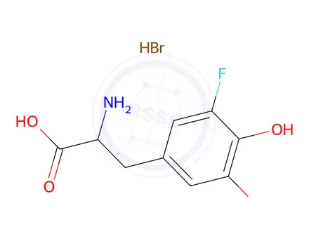 Chemical structure of 2-Amino-3-(2-fluoro-4,5-dimethoxyphenyl)propanoic acid