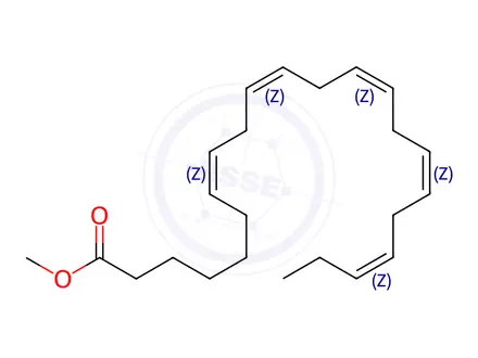 Chemical structure of Methyl cis-7,10,13,16,19-docosapentaenoate
