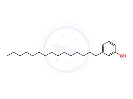 Chemical structure of 3-Pentadecylphenol