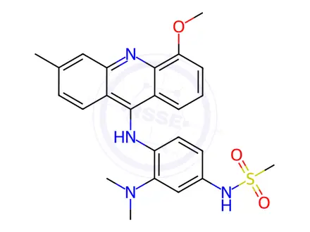 Chemical structure of Amsacrine Hydrochloride Impurity 78