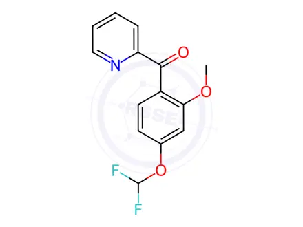 Chemical structure of 2-(4-(Difluoromethoxy)-2-methoxybenzoyl)pyridine