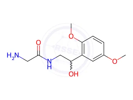 Chemical structure of Midodrine