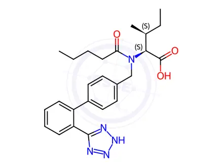 Chemical structure of Isoleucine Valsartan