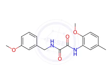 Chemical structure of N1-(2-Methoxy-5-methylphenyl)-N2-(3-methoxybenzyl)oxalamide