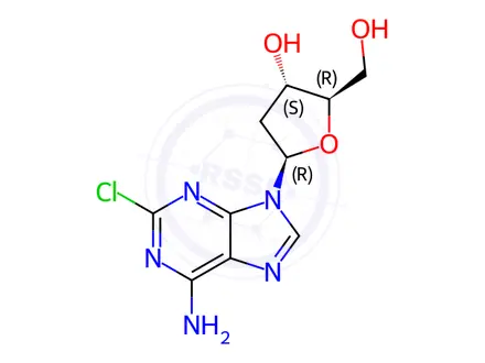 Chemical structure of Cladribine