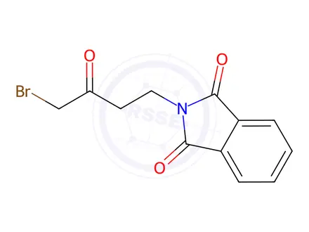Chemical structure of 1-Bromo-4-N-phthalimido-2-butanone